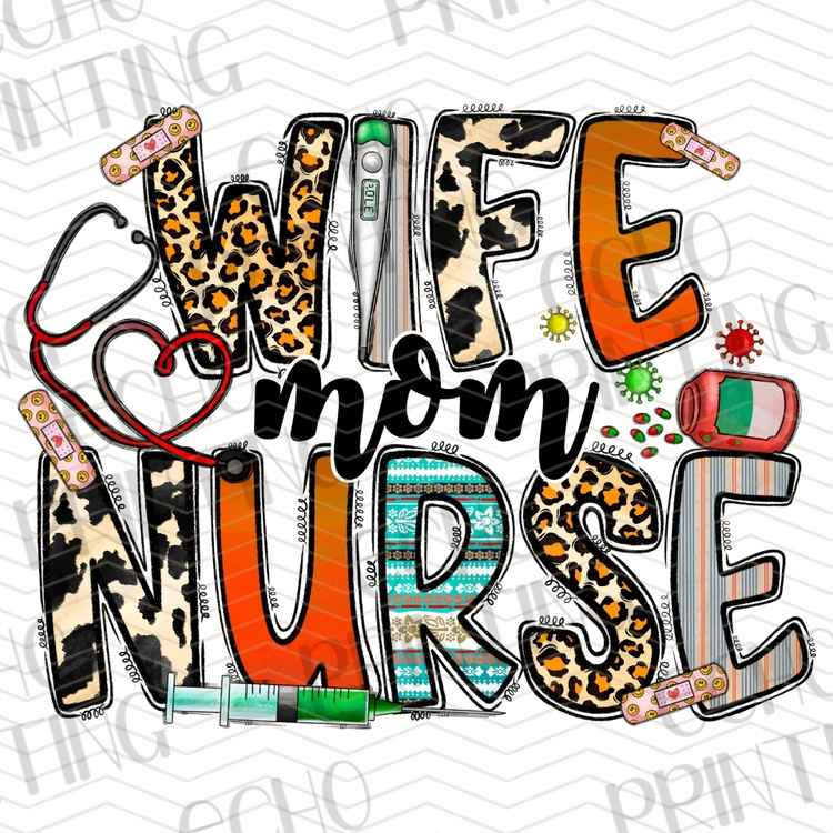 HLTCR 490 - WIFE MOM NURSE HEALTHCARE LIFE
