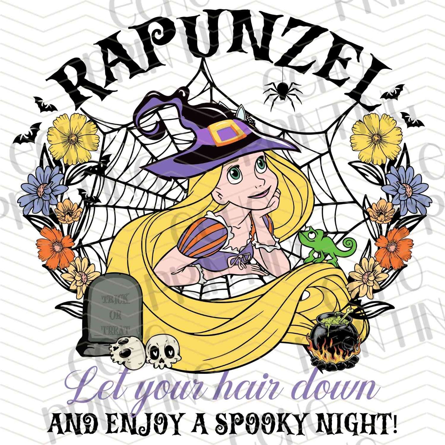 HLW 1029 – LONG HAIR GIRL HALLOWEEN WITCH STYLE