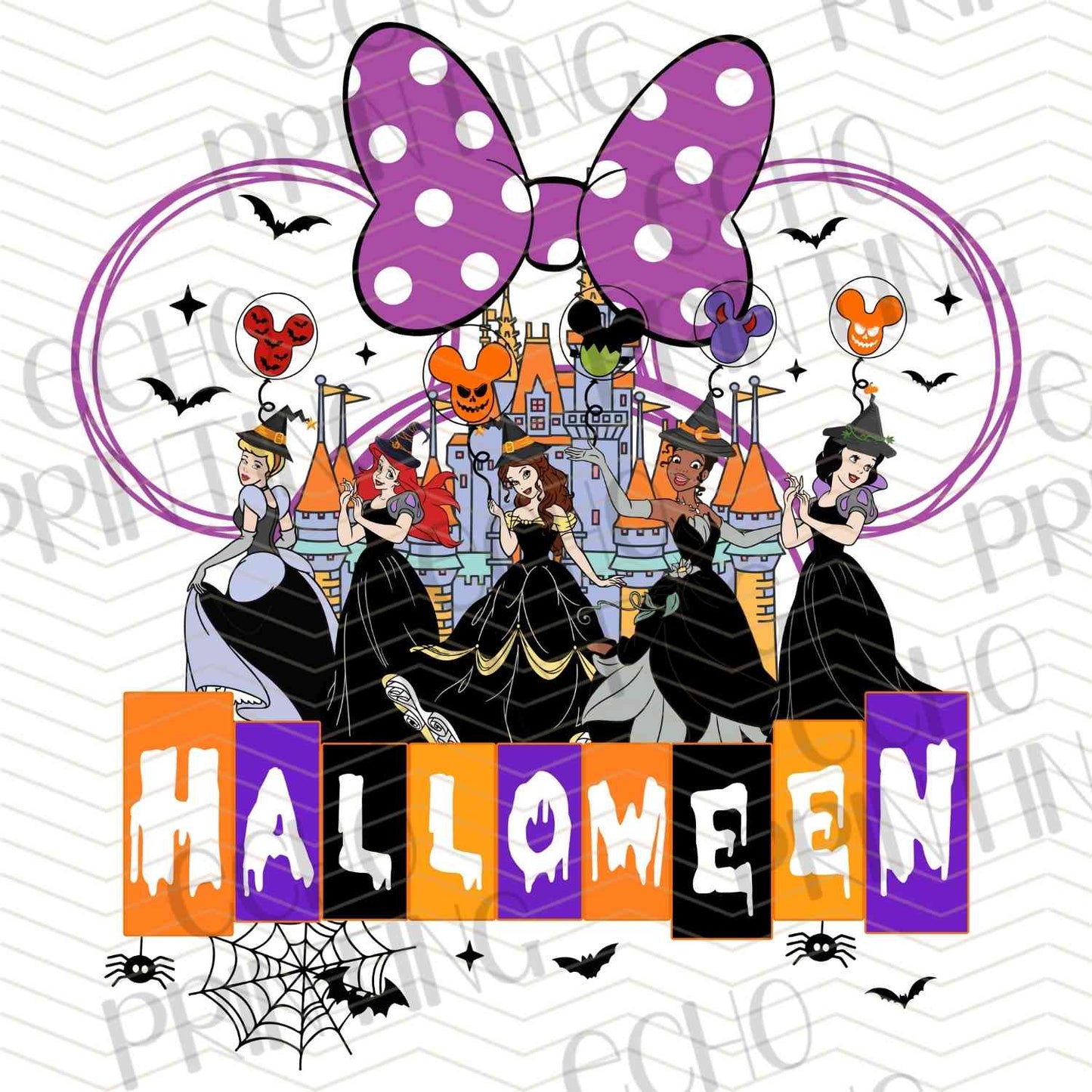 HLW 1037 - HALLOWEEN BOW EARS WITH FRIENDS