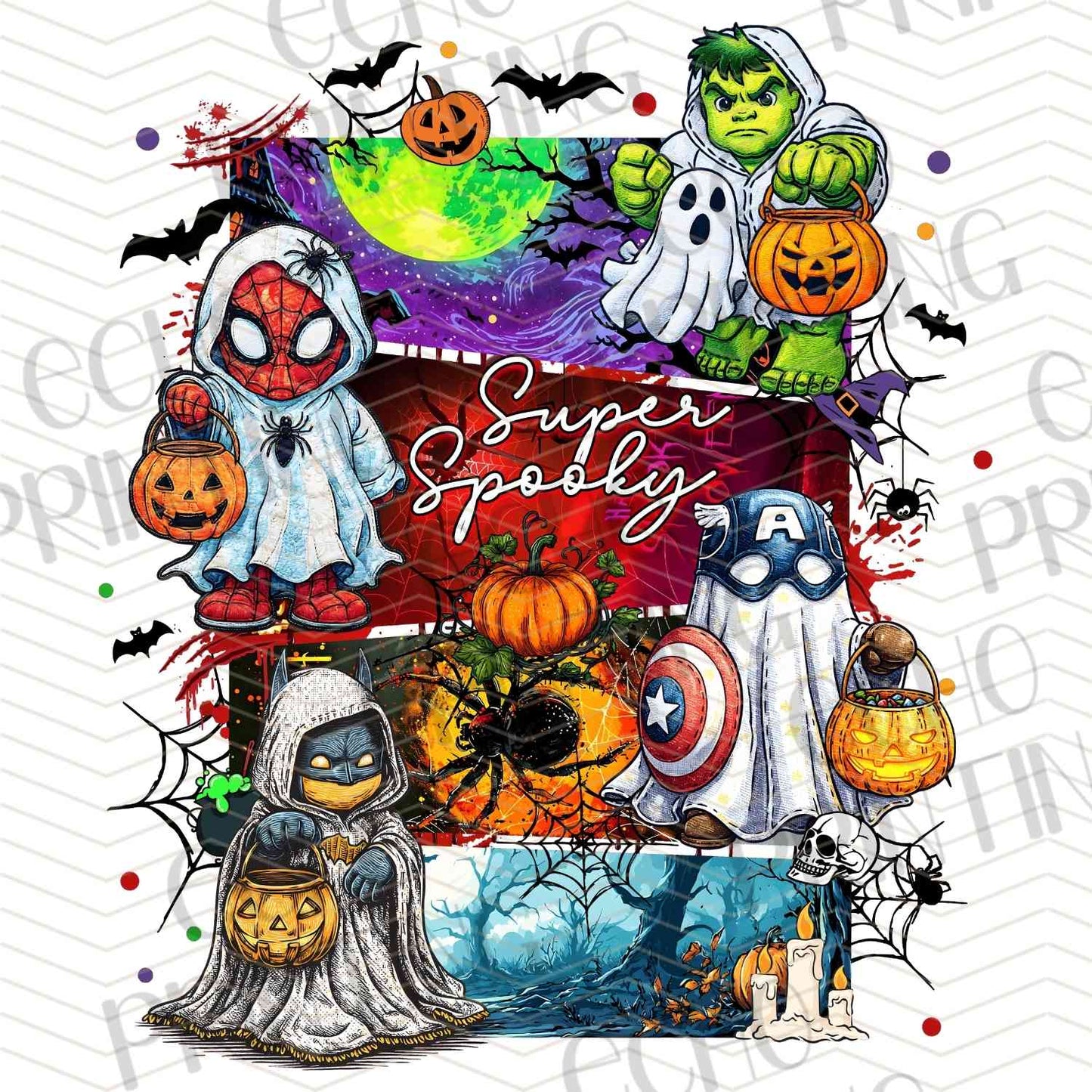 HLW 1059 – HERO FRIENDS HALLOWEEN PARTY