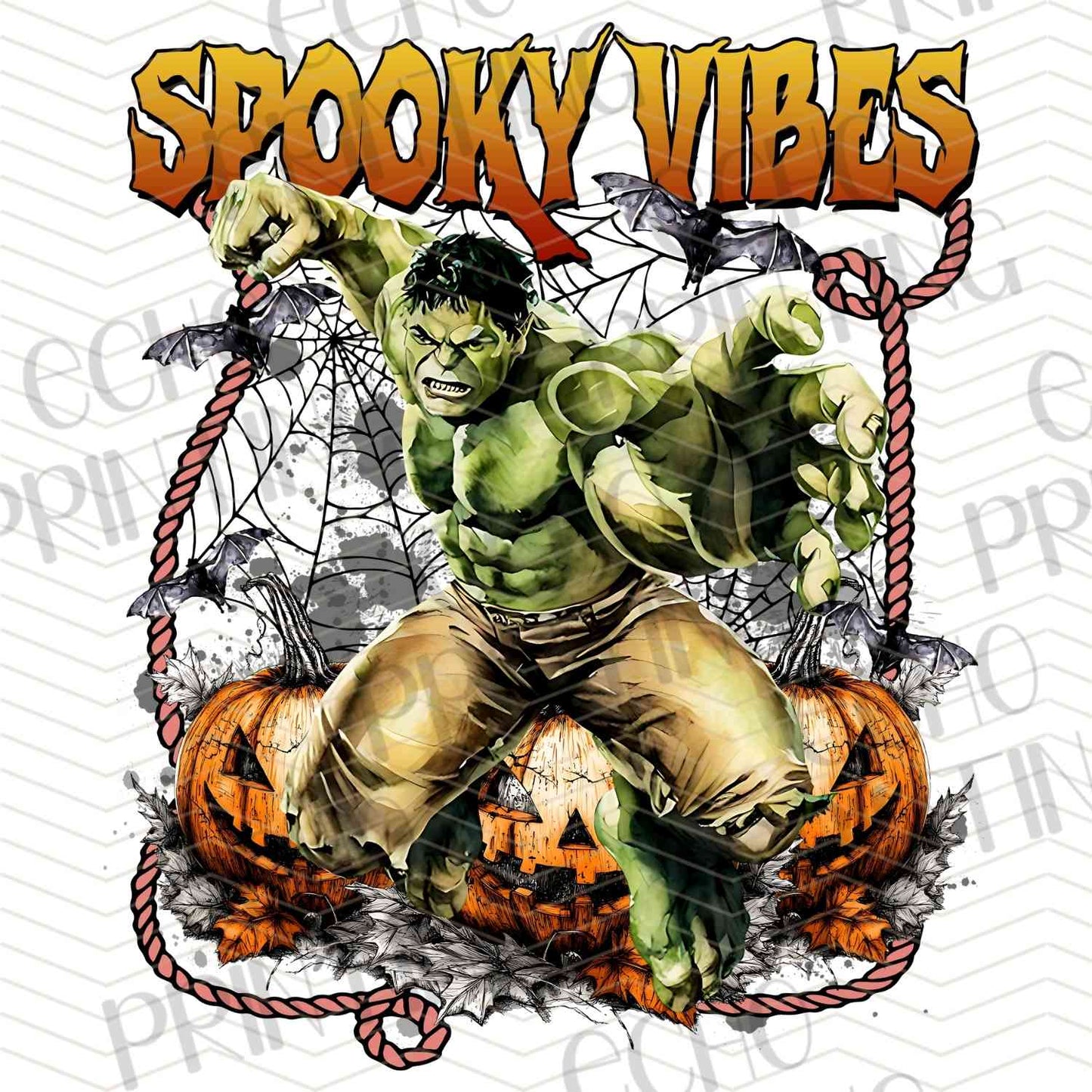 HLW 1064 – SPOOKY VIBES GREEN MONSTER STYLE