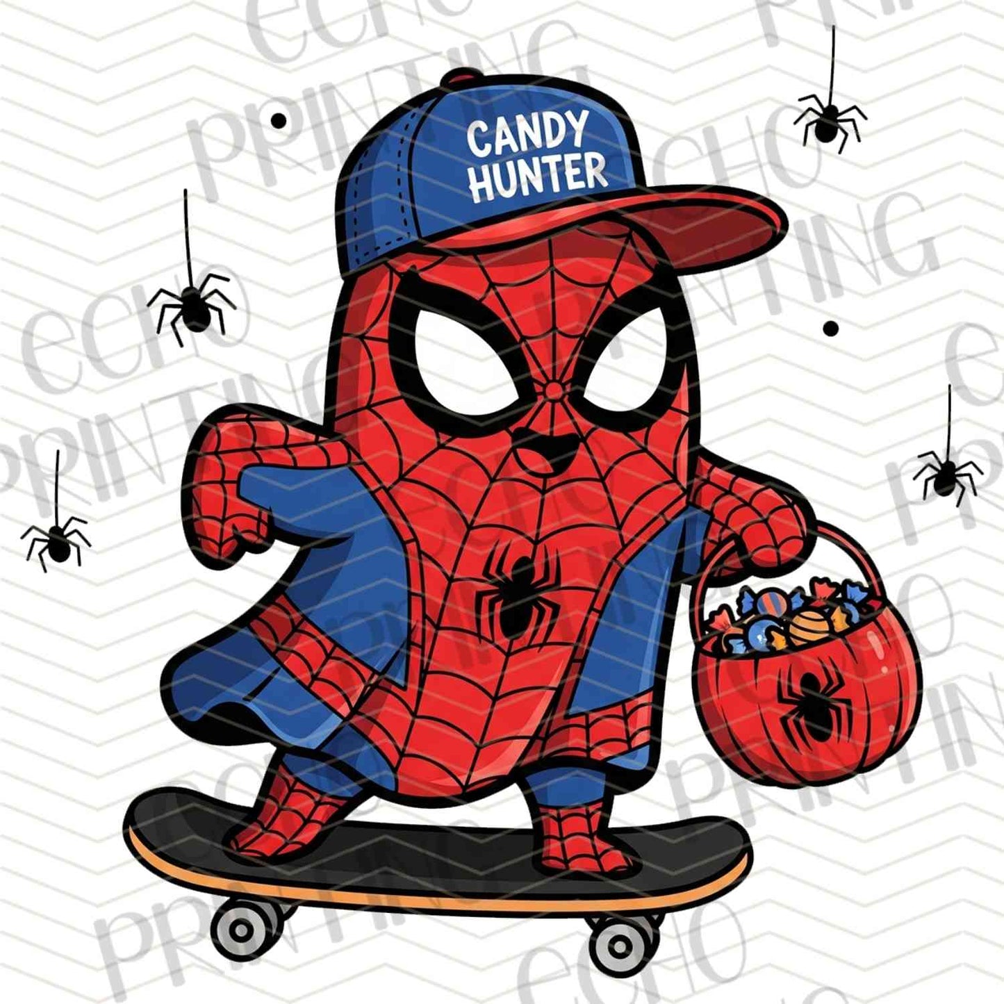 HLW 1070 – RED HERO ON SKATEBOARD