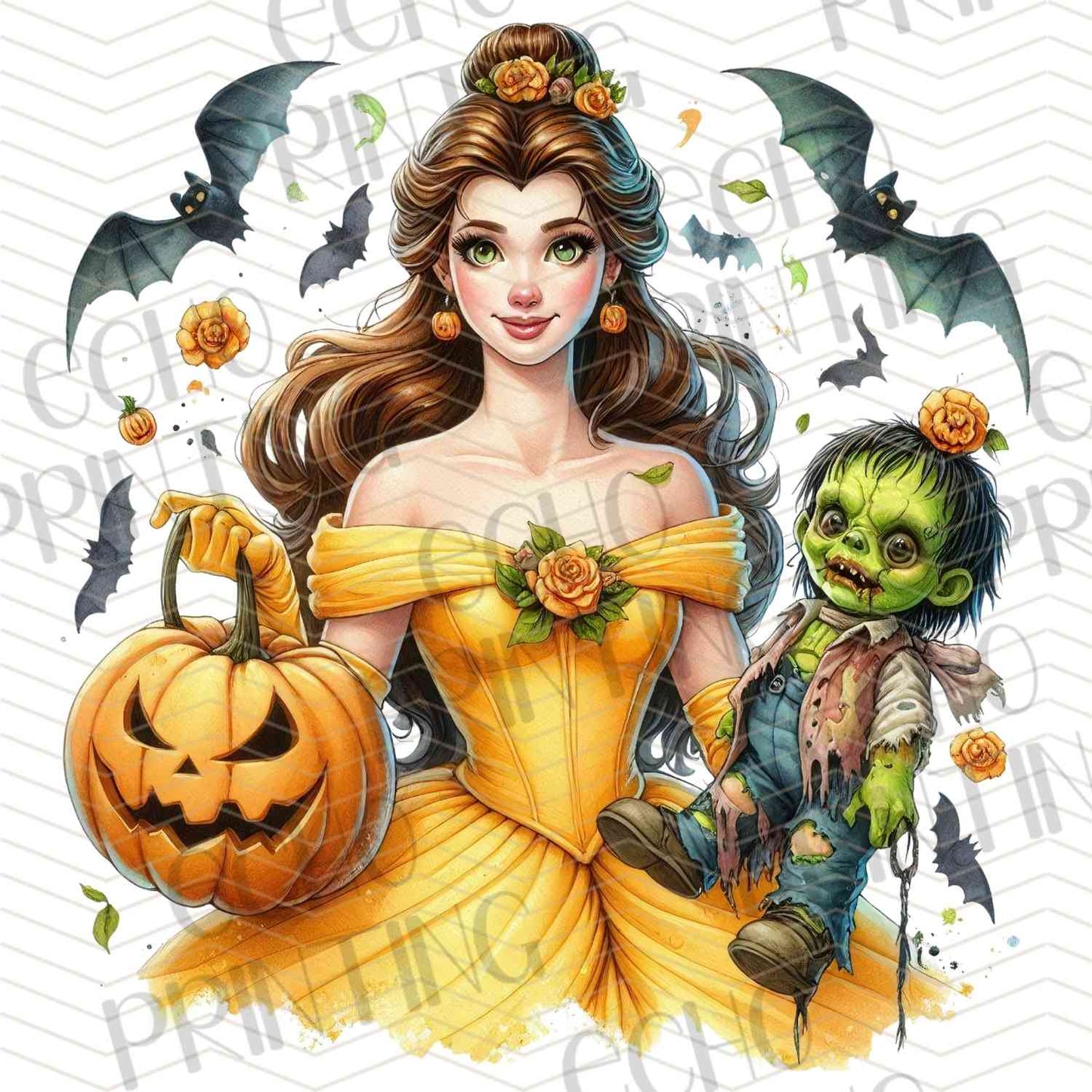 HLW 1100 – YELLOW DRESS FAIRYTALE GIRL HALLOWEEN STYLE