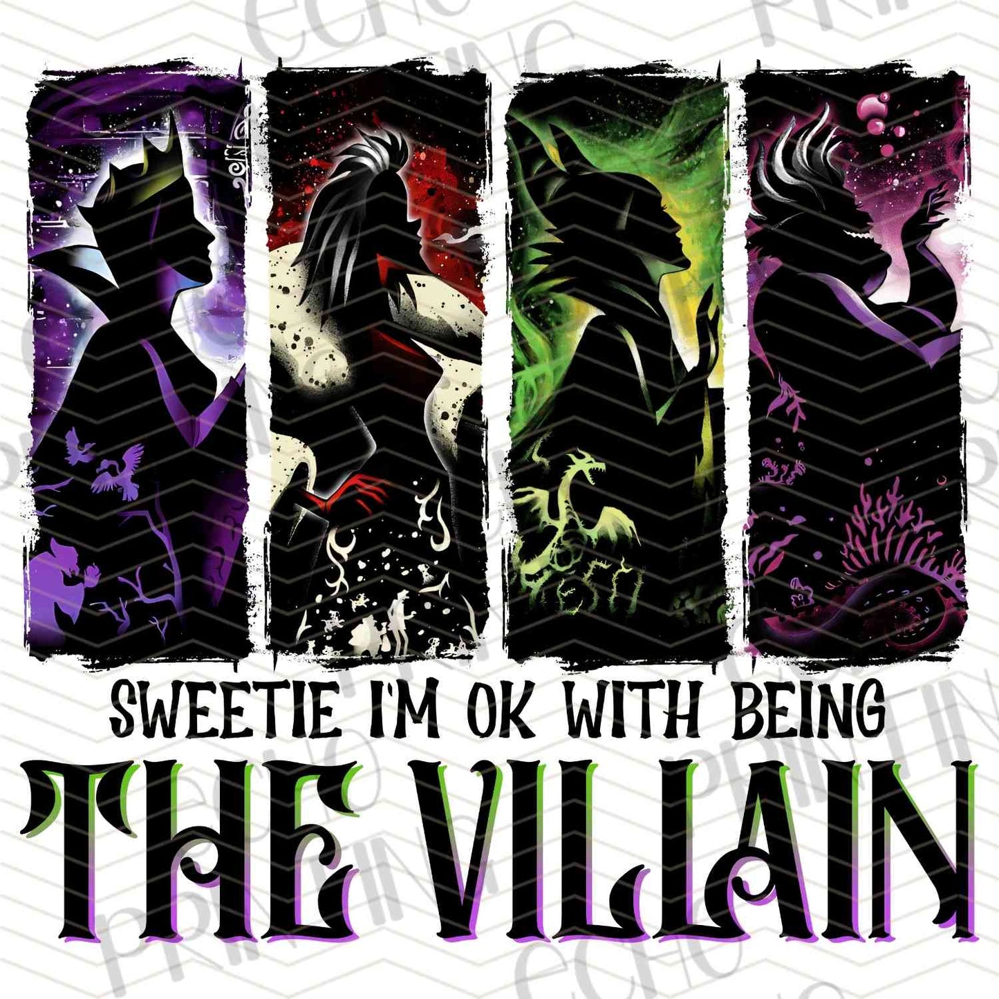 HLW 1229 – DARK QUEENS VILLAIN COLLAGE