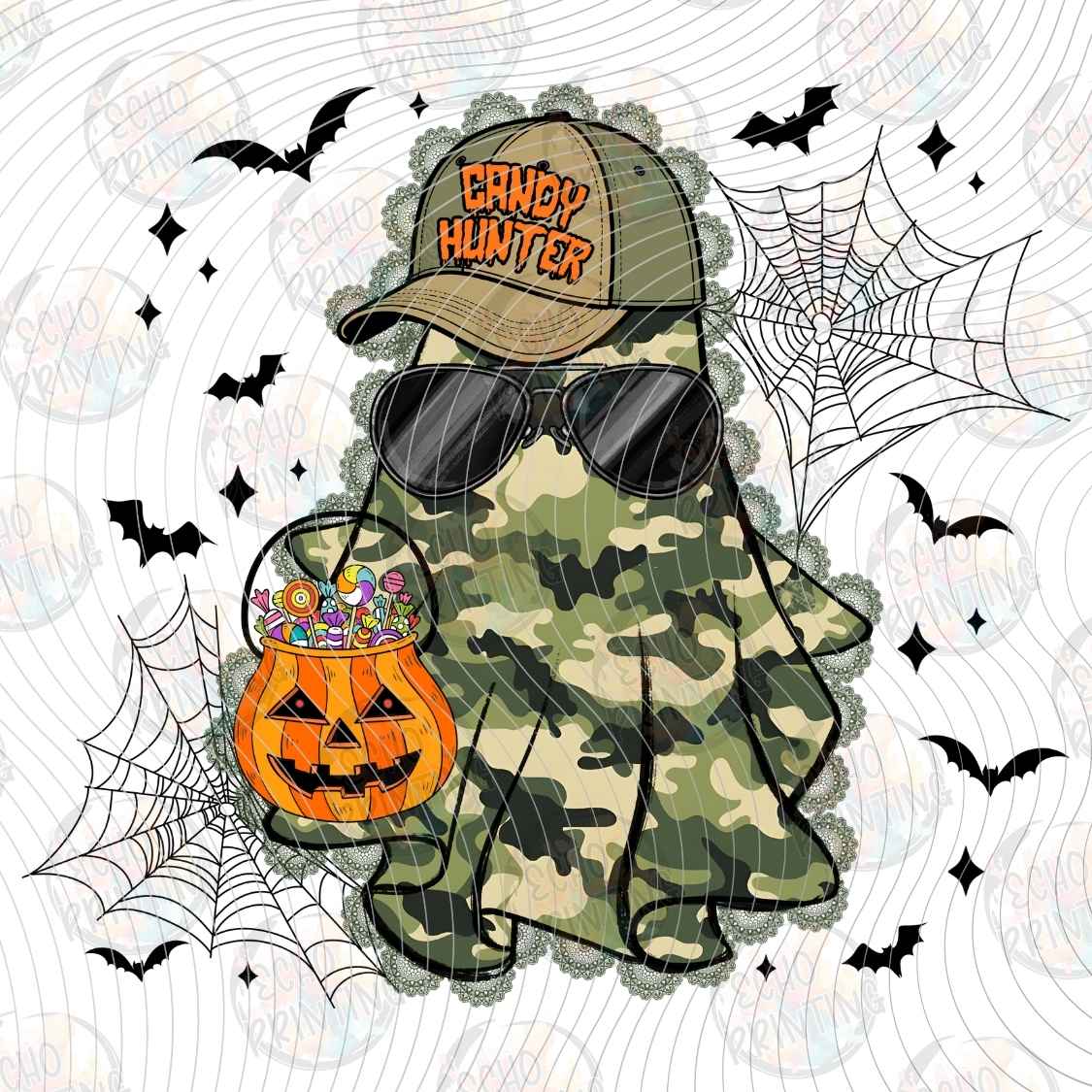 HLW 1497 - CAMO GHOST HALLOWEEN STYLE