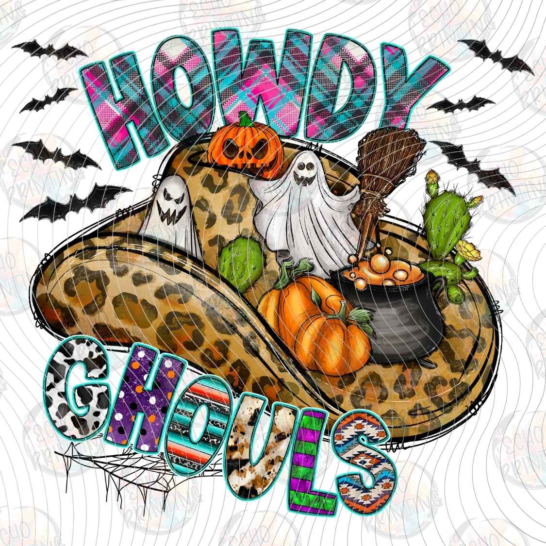 HLW 1544 - HOWDY GHOULS HALLOWEEN STYLE