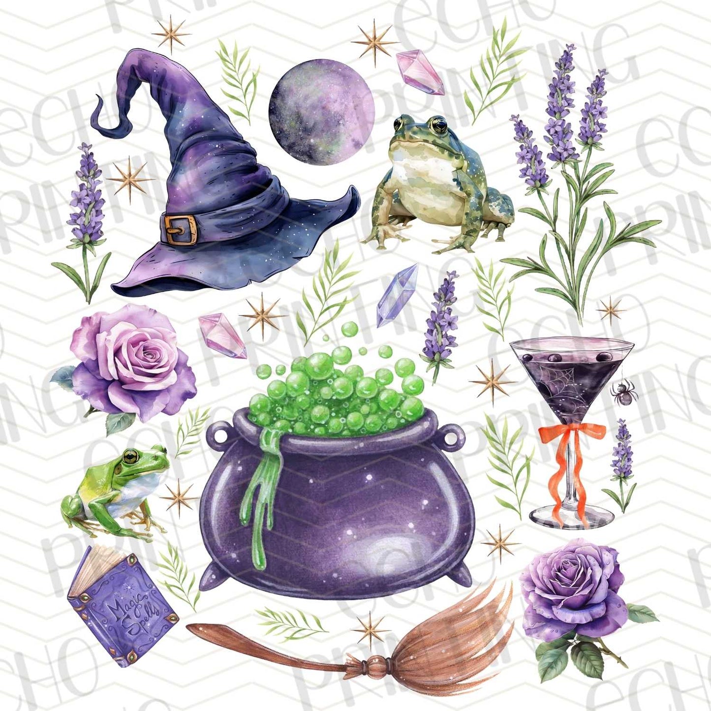 HLW 158 - WITCH POTION INGREDIENTS AND FLORALS
