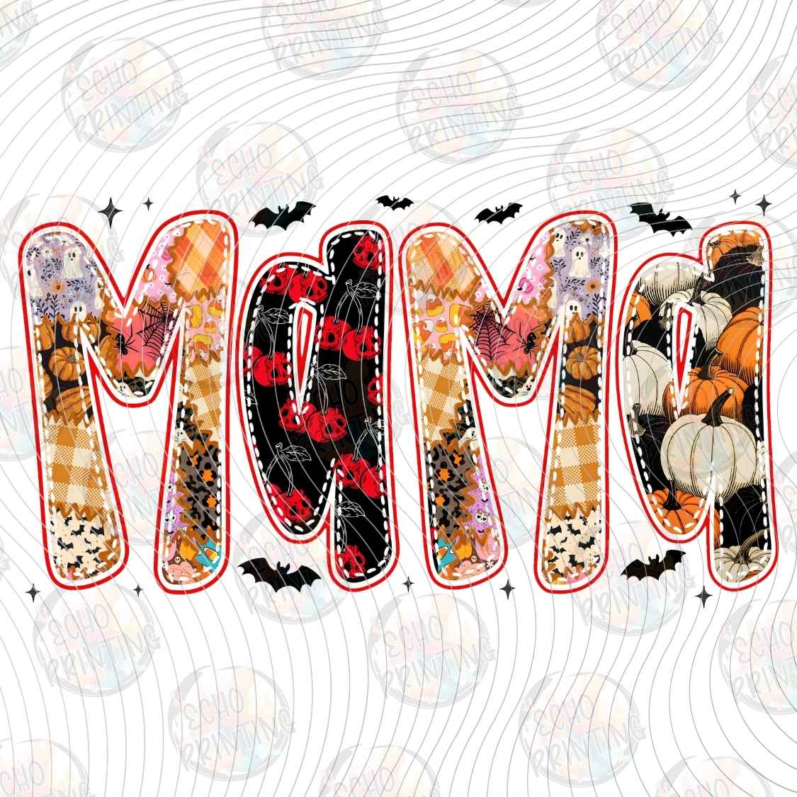 HLW 1725 - MOM HALLOWEEN PATCHWORK