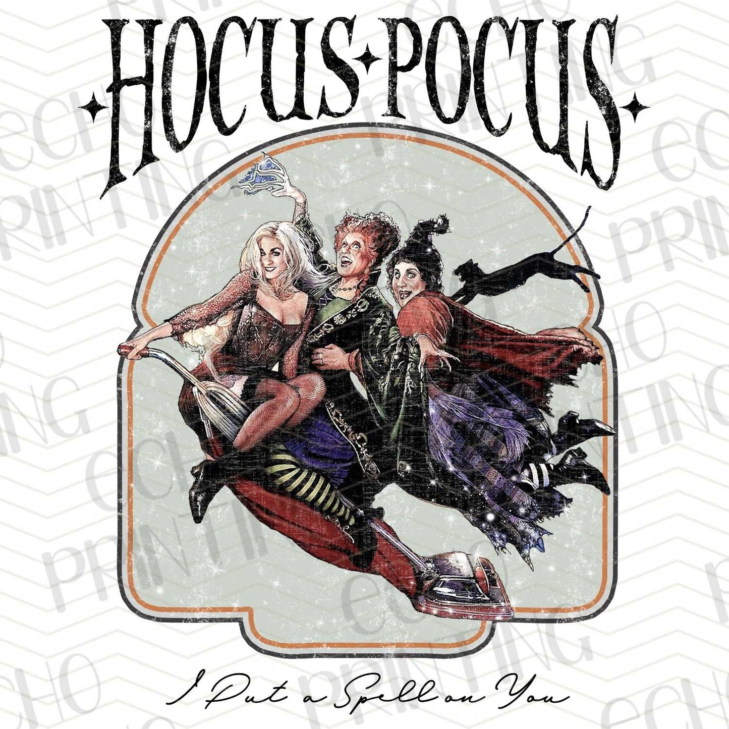 HLW 185 - HP VINTAGE STYLE FLYING WITCHES