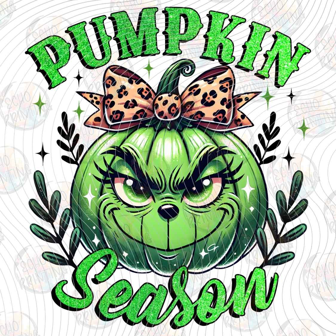 HLW 2075 - PUMPKIN SEASON GRINCH STYLE