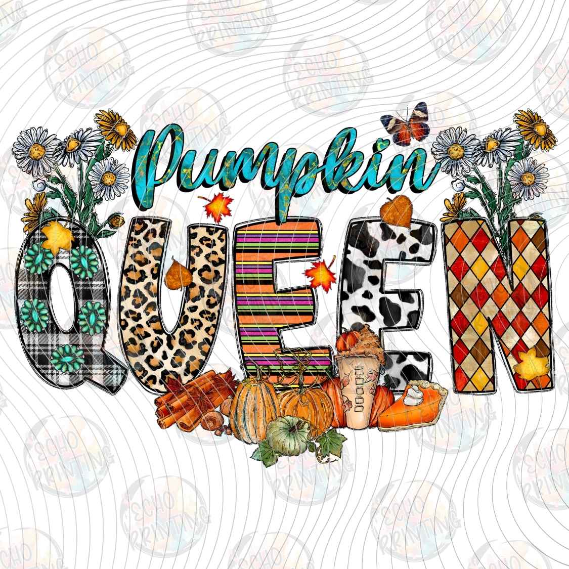 HLW 2080 - PUMPKIN PATCH LETTERING