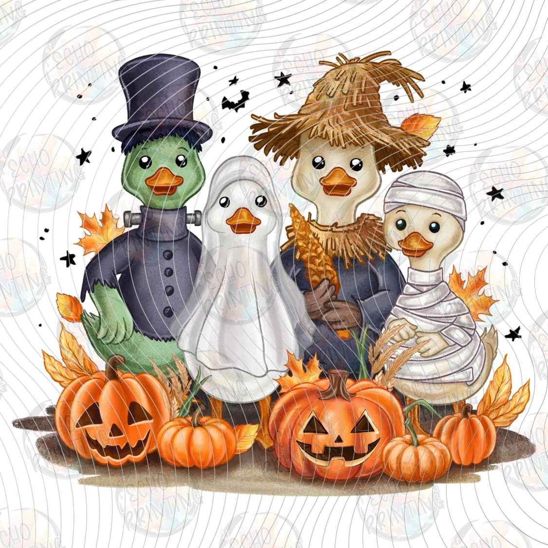 HLW 2105 - SCARECROW PUMPKIN FRIENDS