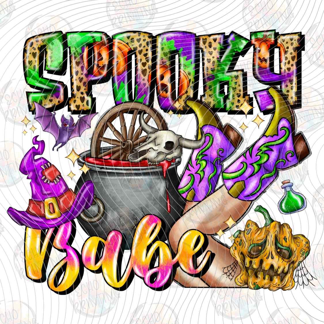 HLW 2181 - SPOOKY BABE HALLOWEEN
