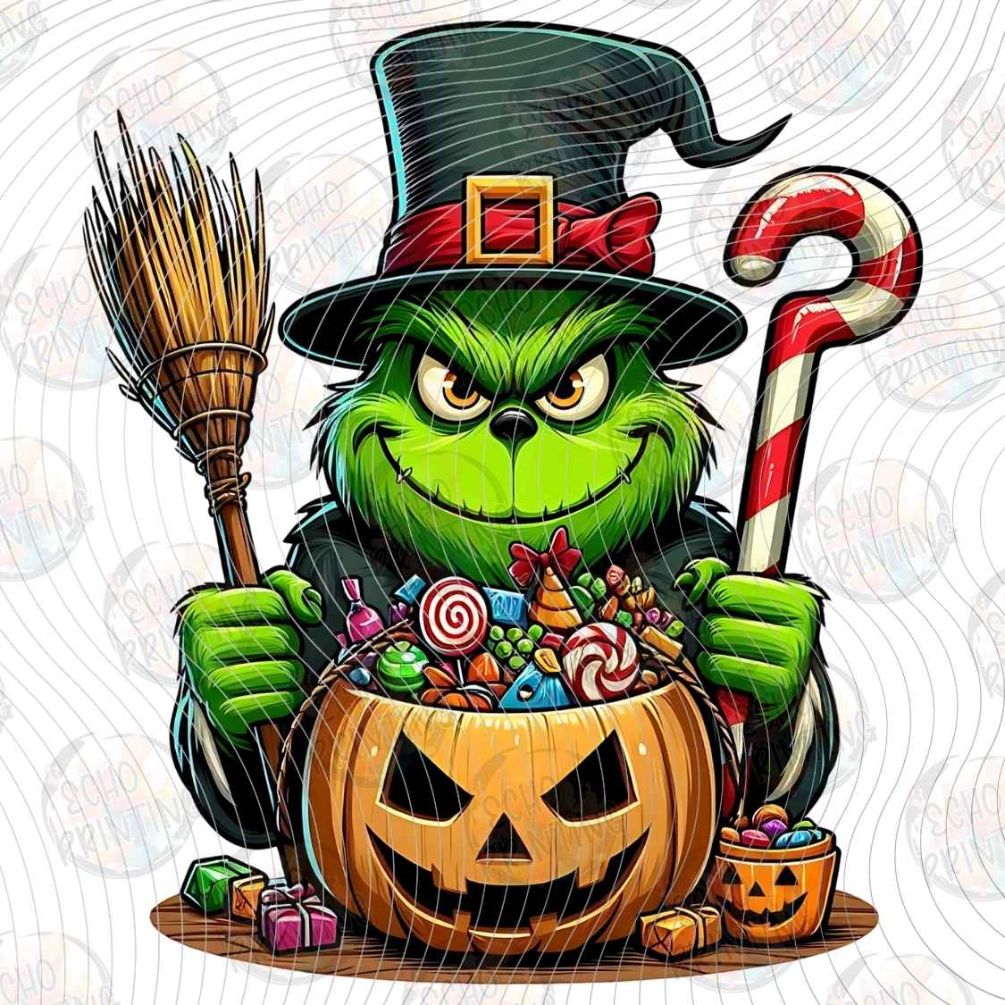 HLW 3404 - GREEN GRUMP HALLOWEEN