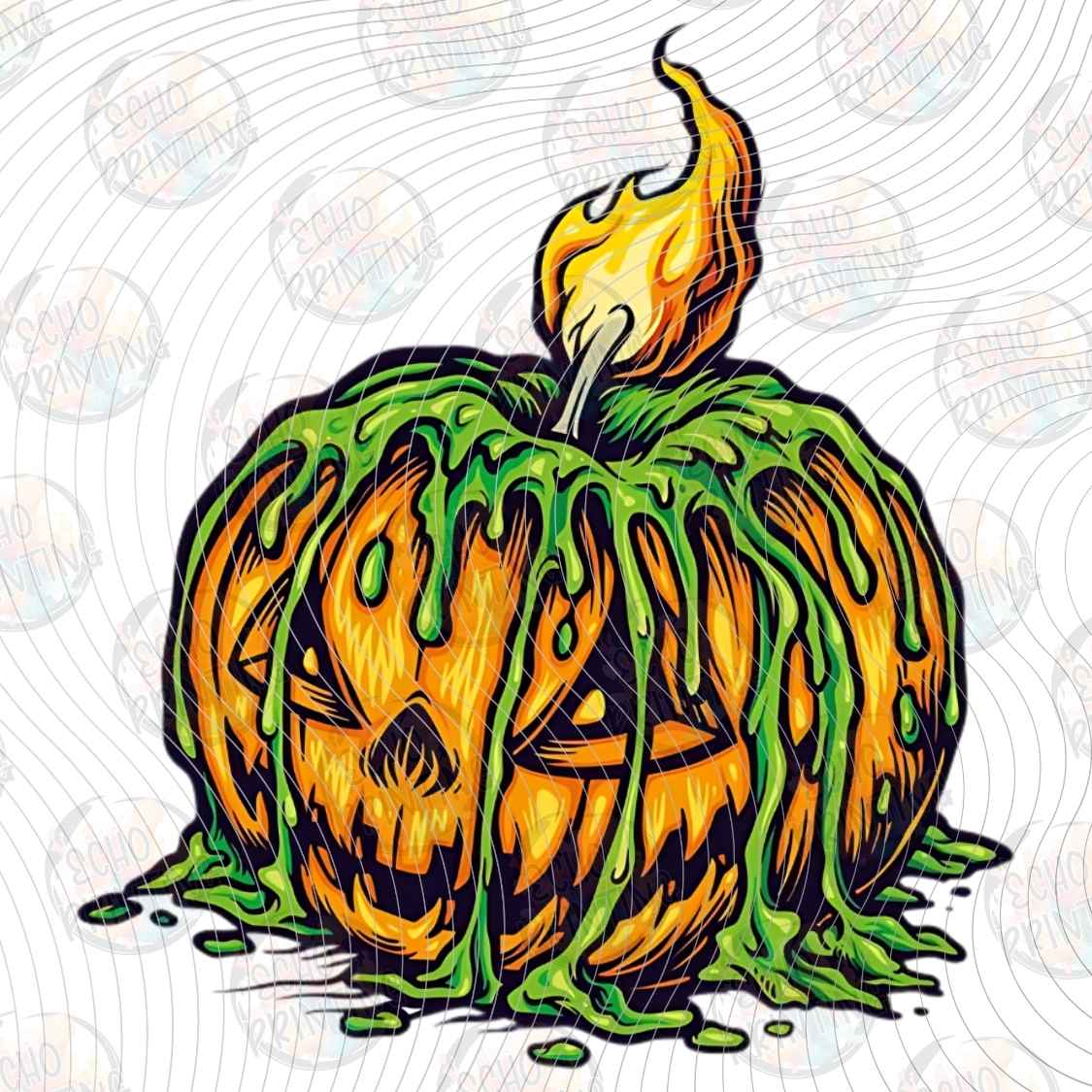 HLW 3536 - MELTING JACK O LANTERN