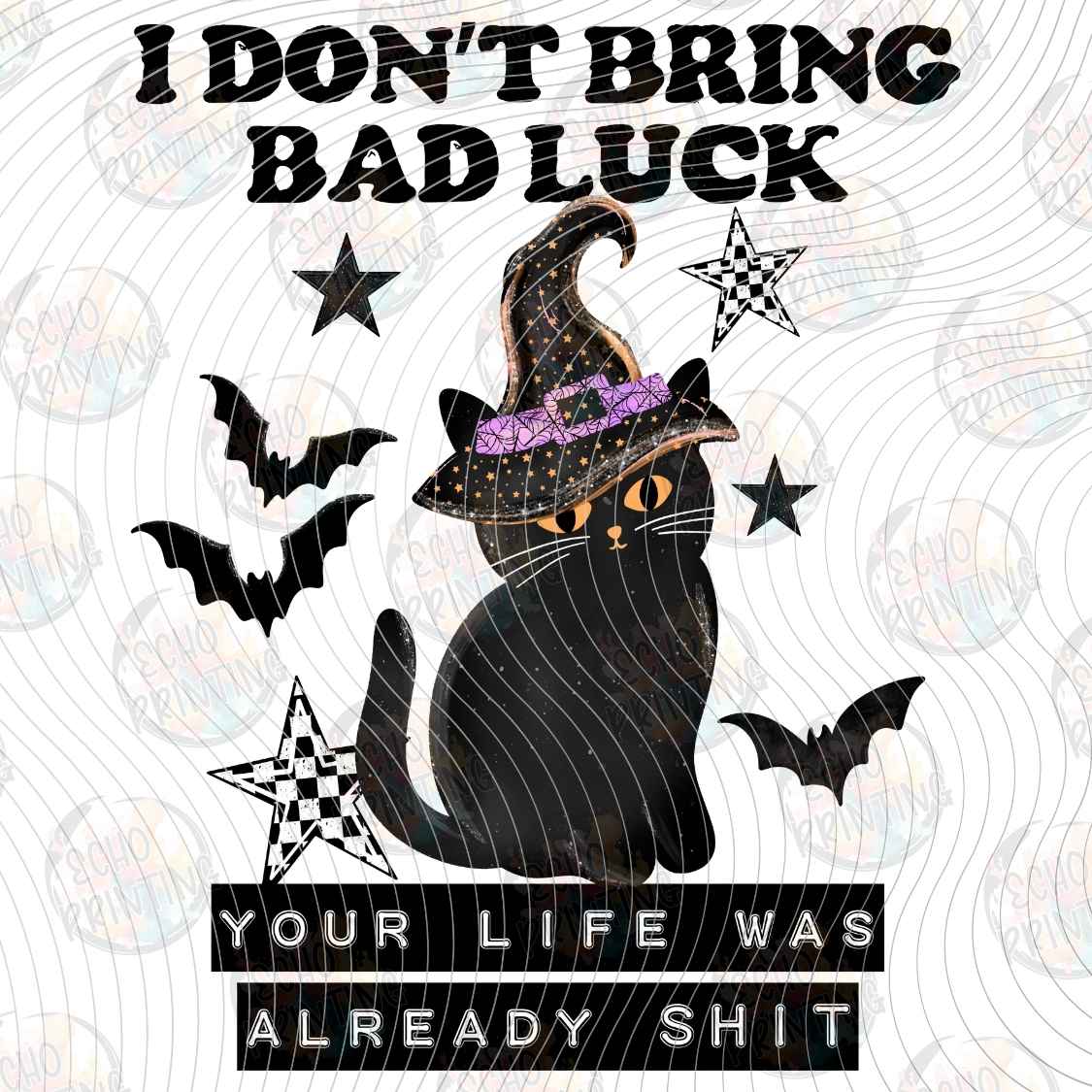 HLW 3686 - BAD LUCK WITCH HUMOR
