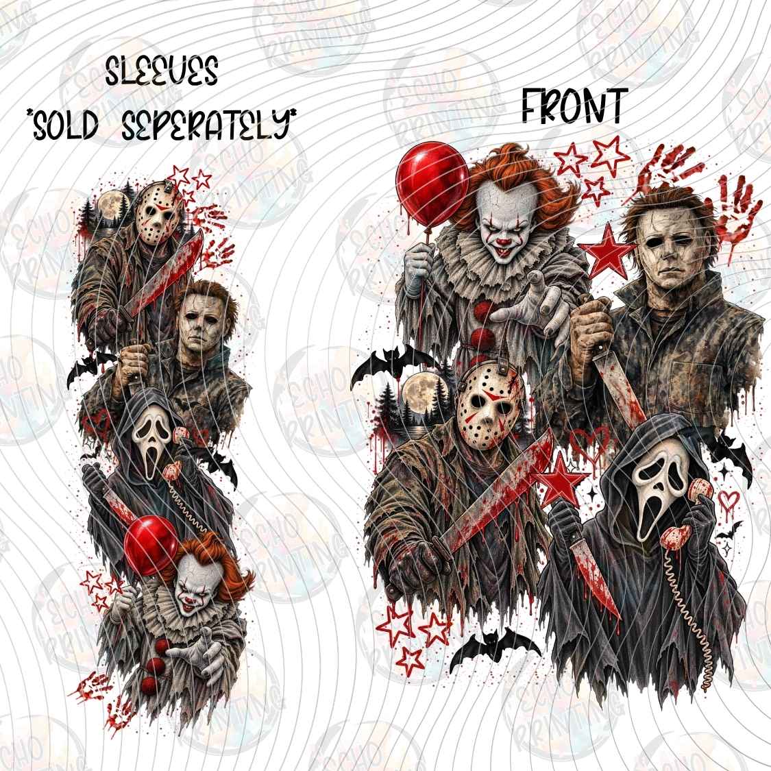HLW 3796 - HORROR VILLAIN COLLAGE