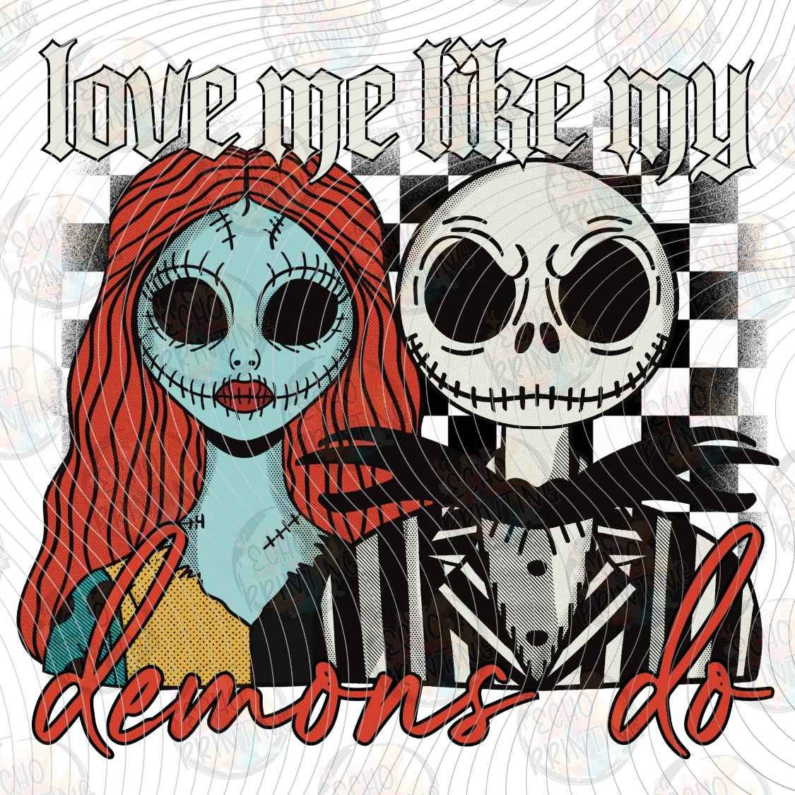 HLW 3854 - LOVE ME LIKE MY DEMONS