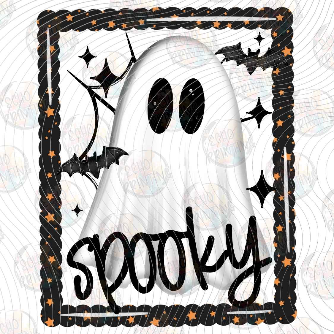 HLW 3878 - SPOOKY GHOST FRAME