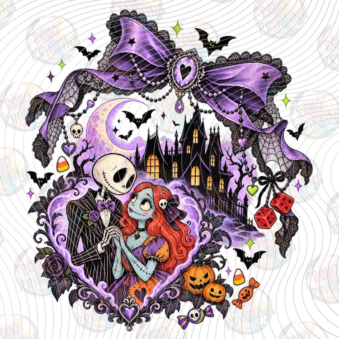 HLW 3974 - HAUNTED MANOR WREATH