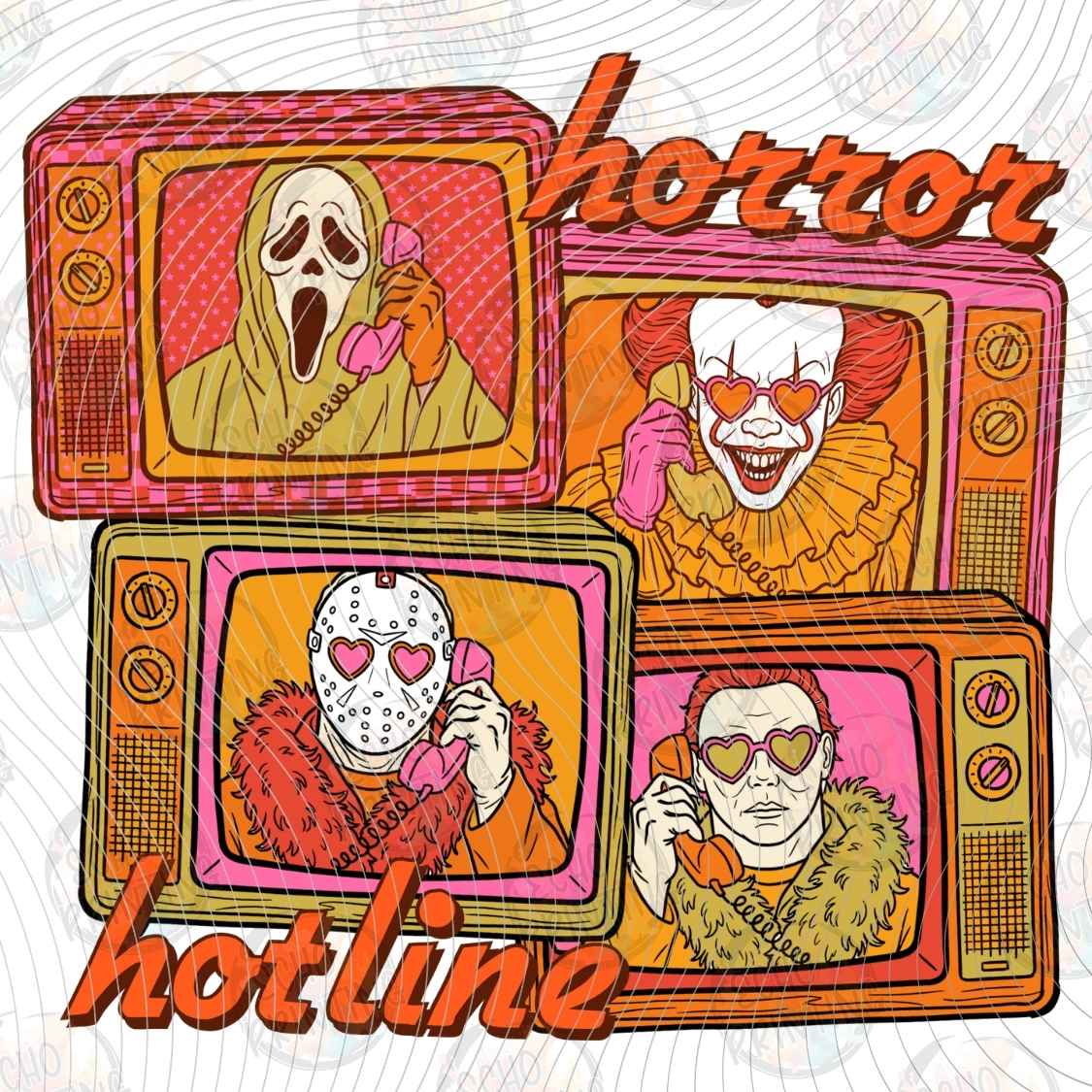 HLW 3999 - HORROR HOTLINE COLLAGE