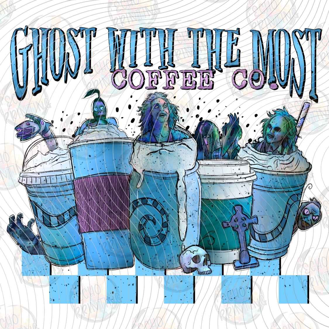 HLW 4007 - GHOSTS LOVE COFFEE