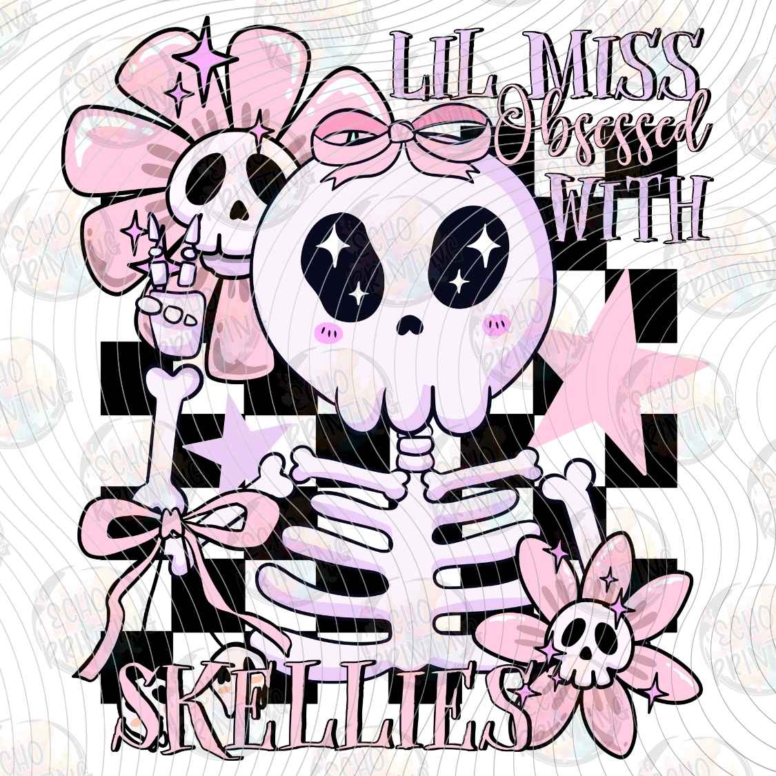 HLW 4039 - LITTLE MISS SKELETON