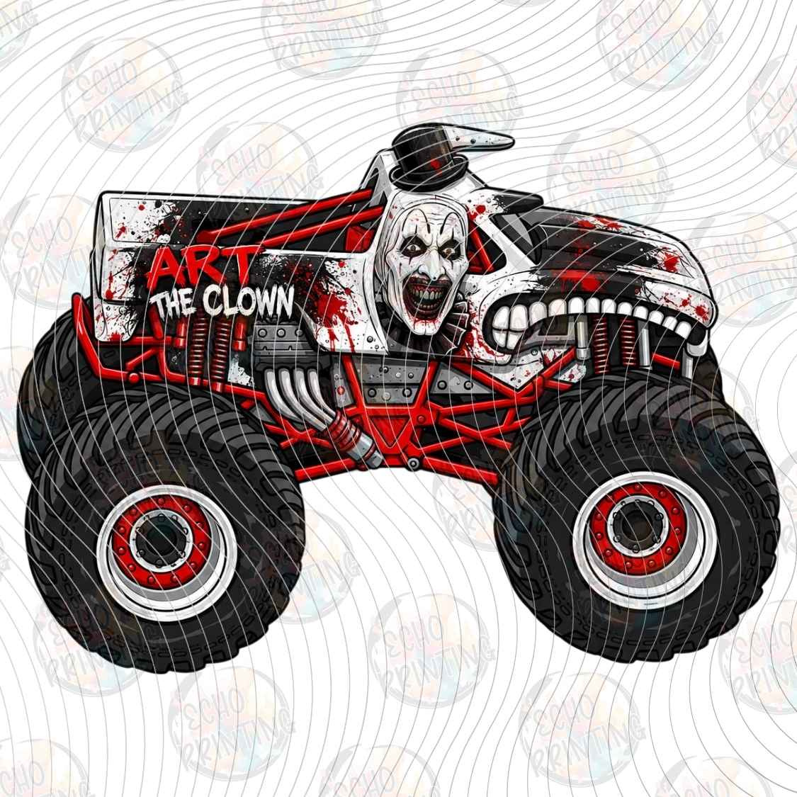 HLW 4048 - SKELETON MONSTER TRUCK