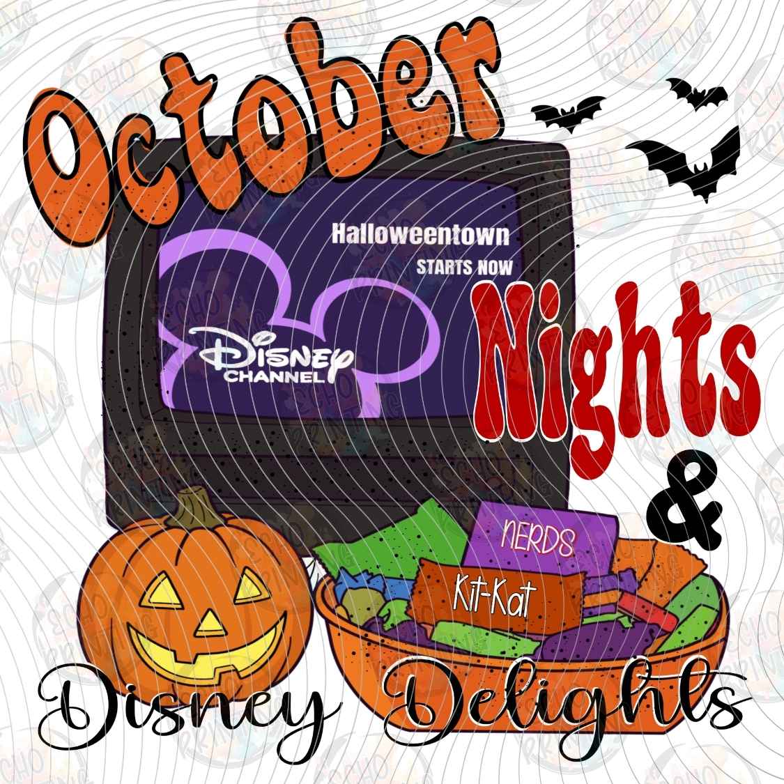 HLW 4057 - OCTOBER NIGHTS COLLAGE