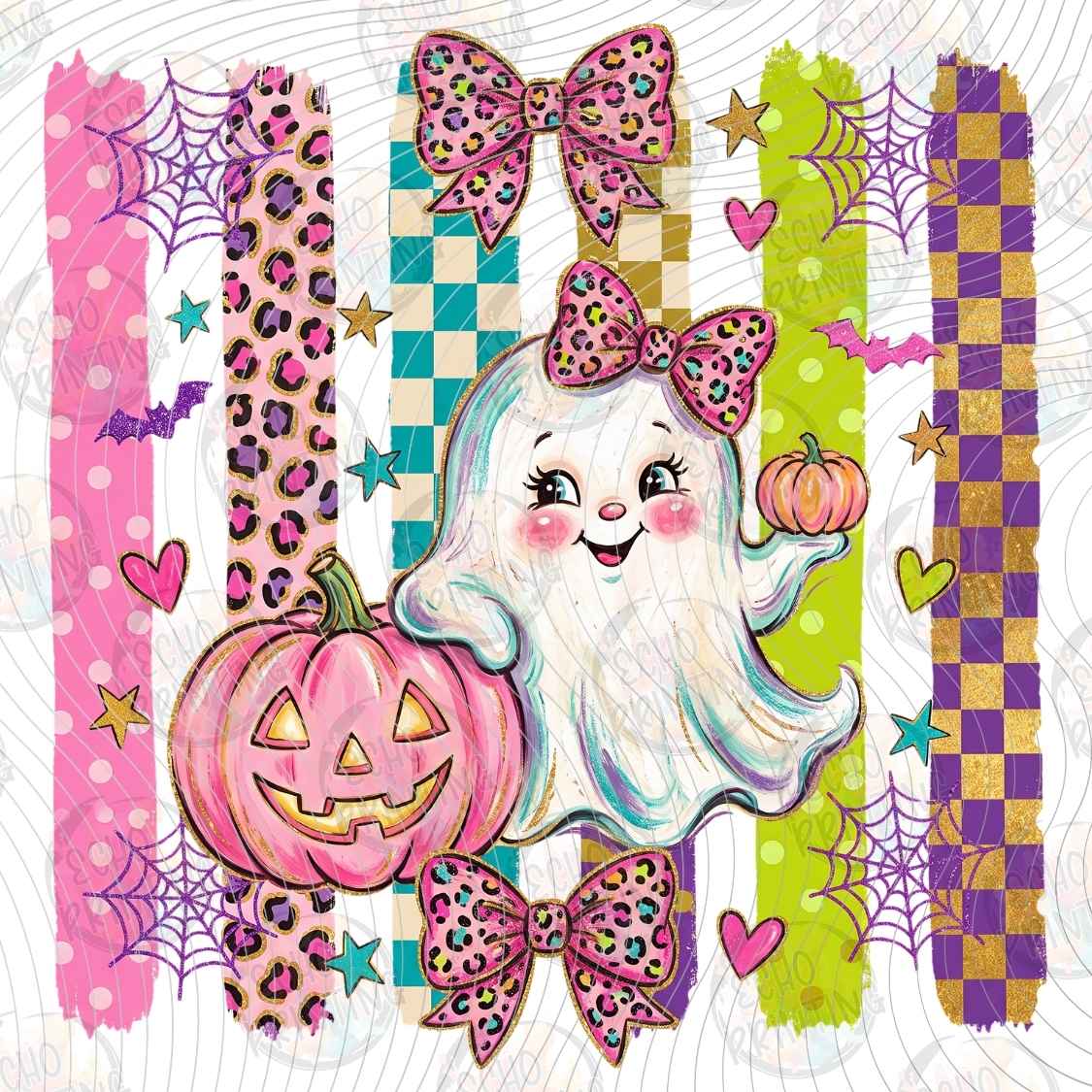 HLW 4068 - PATCHWORK GHOSTS