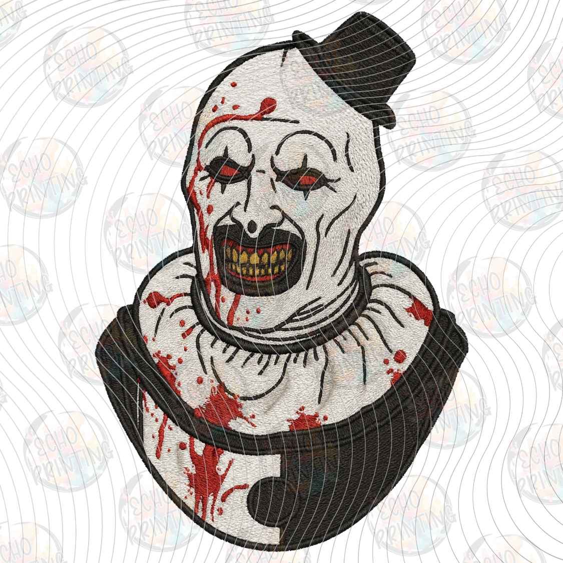 HLW 4078 - CREEPY CLOWN PORTRAIT
