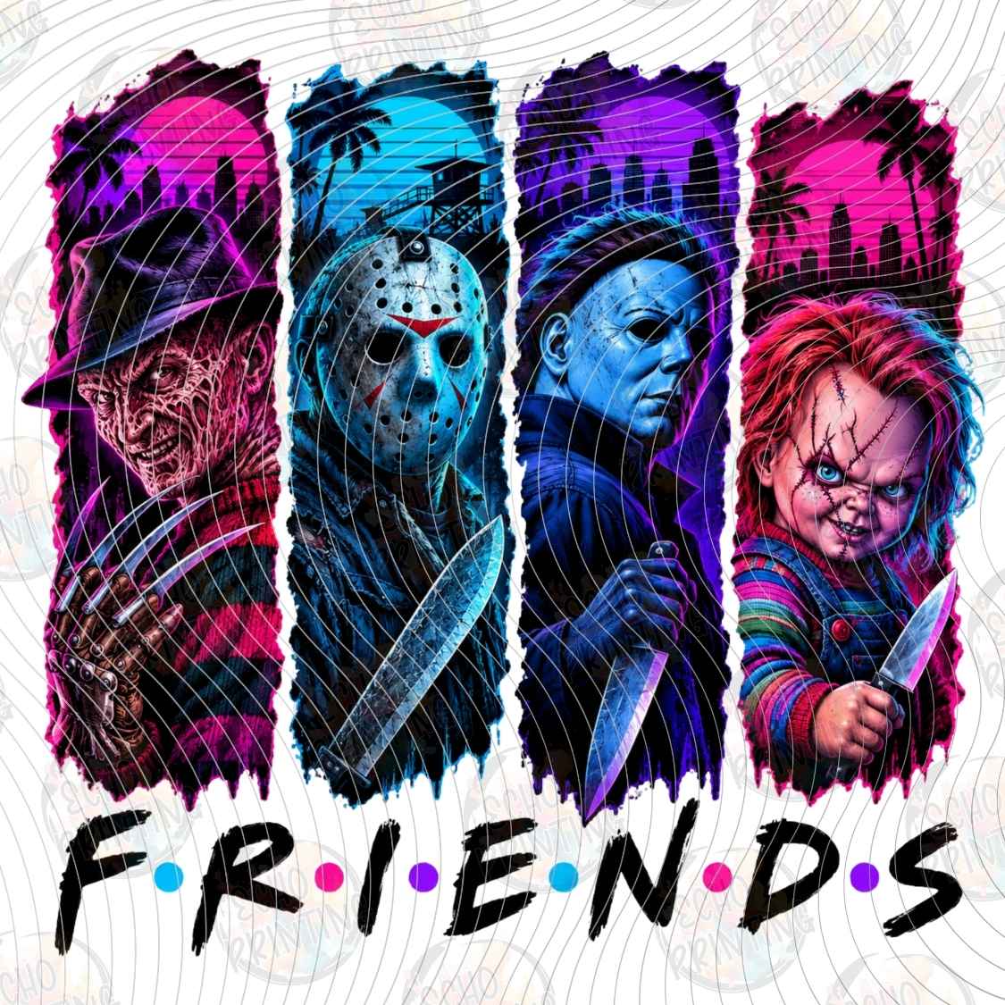 HLW 4091 - HORROR FRIENDS FOREVER