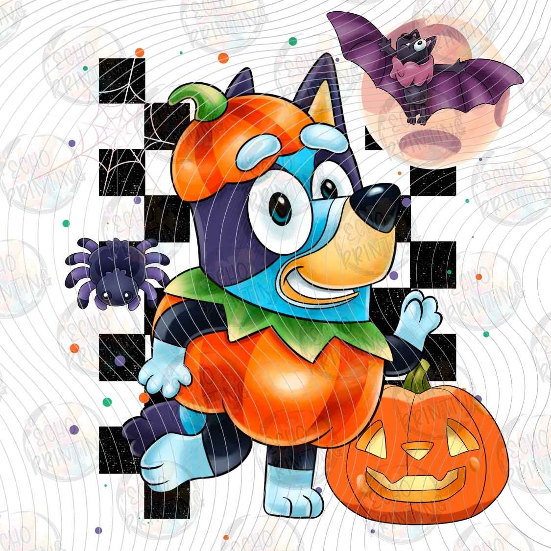 HLW 4128 - ORANGE PUP HALLOWEEN