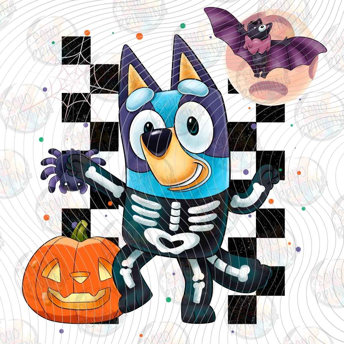 HLW 4129 - SKELETON PUP HALLOWEEN