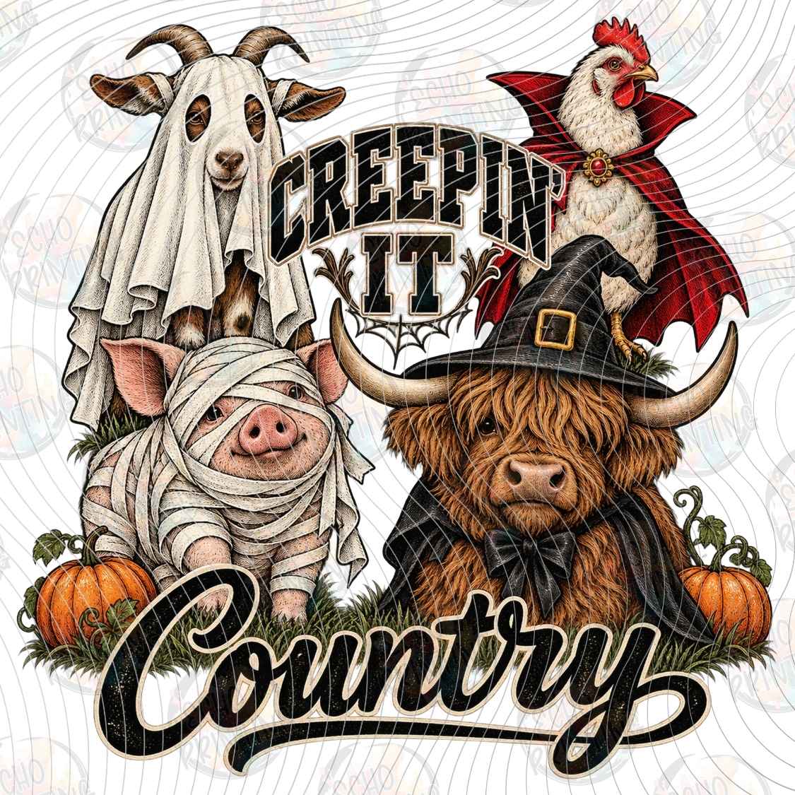 HLW 4141 - CREEPIN COUNTRY STYLE