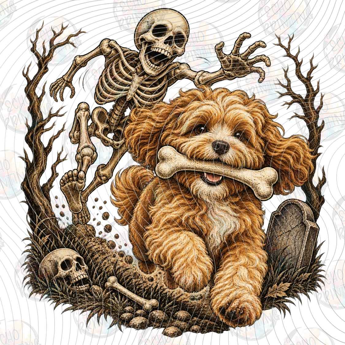HLW 4144 - COZY SKELETON SLOTH