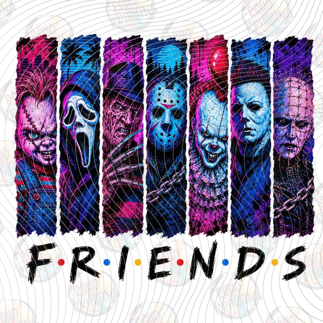 HLW 4169 - HORROR FRIENDS FOREVER