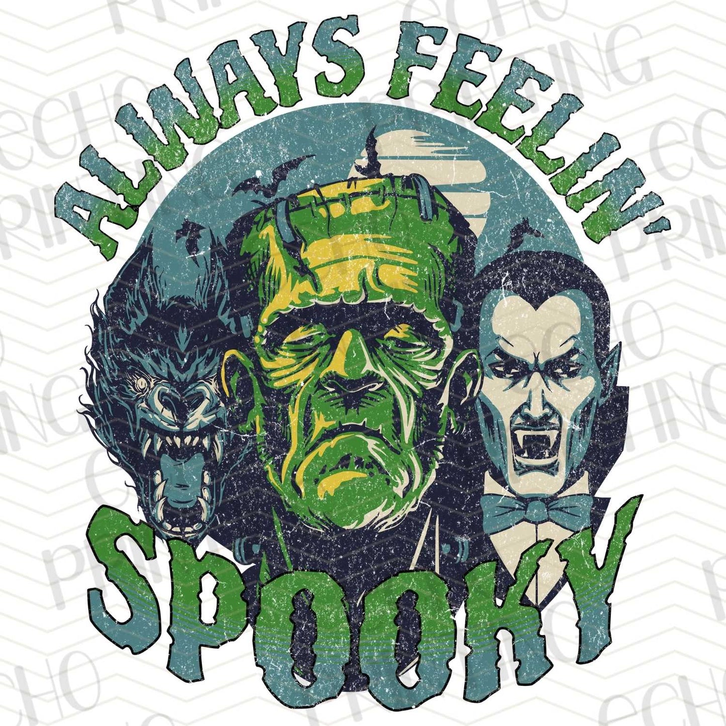 HLW 46 - ALWAYS FEELIN’ SPOOKY MONSTERS
