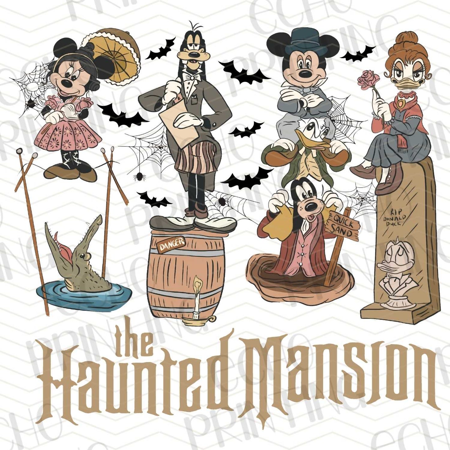 HLW 52 - THE HAUNTED MANSION CHARACTERS