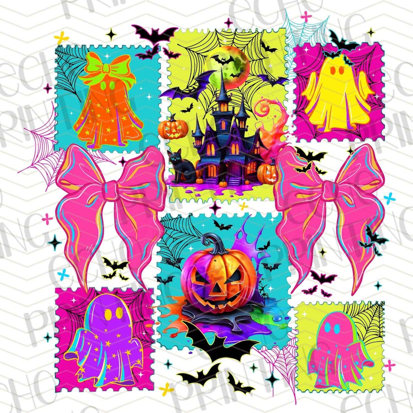 HLW 535 – COLORFUL MONSTERS PATCHWORK