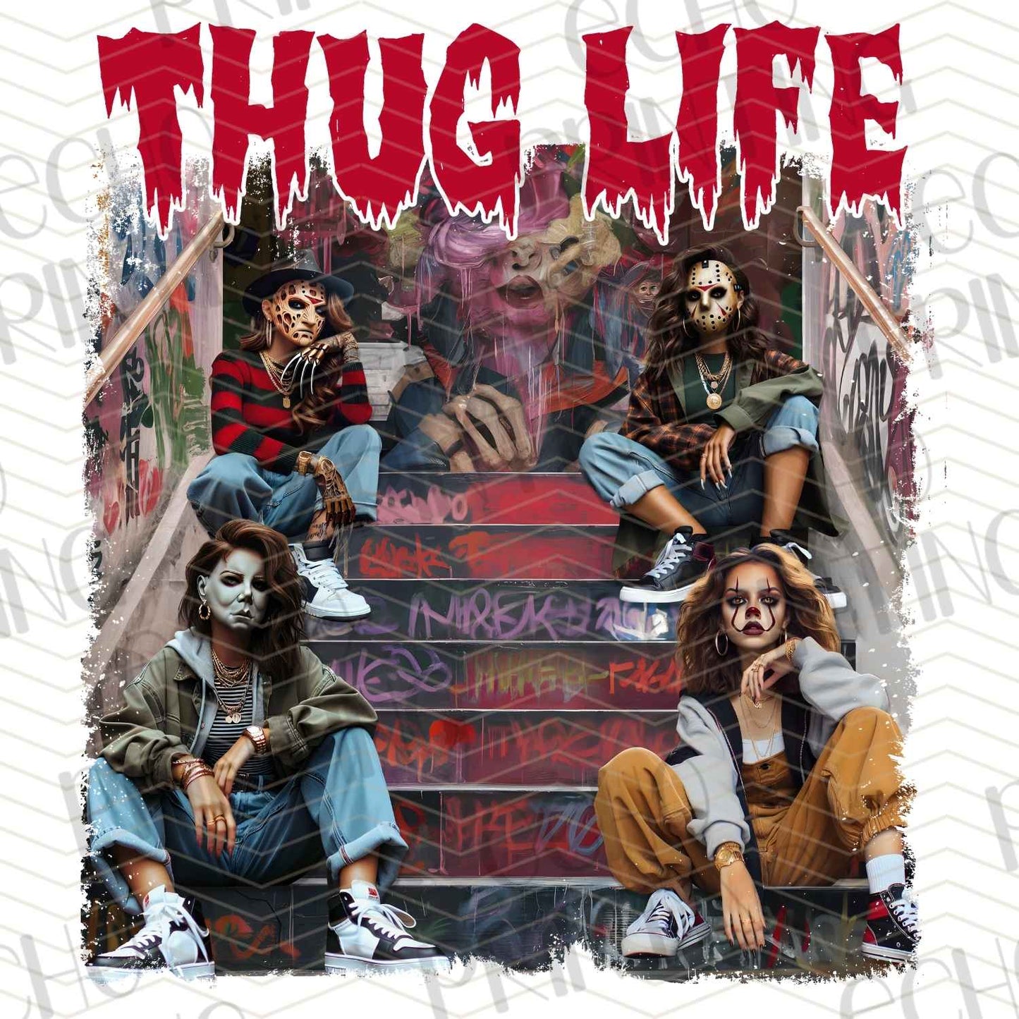 HLW 588 – RED COUCH THUG LIFE