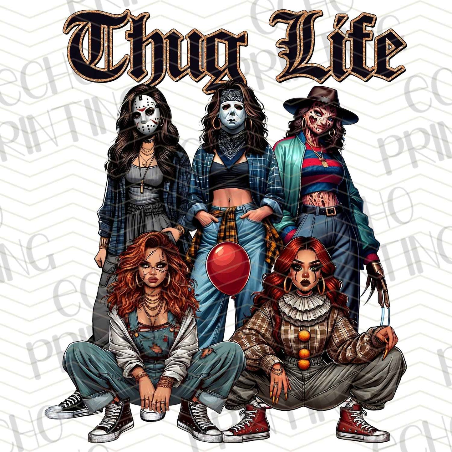 HLW 593 – LADY KILLER THUG LIFE