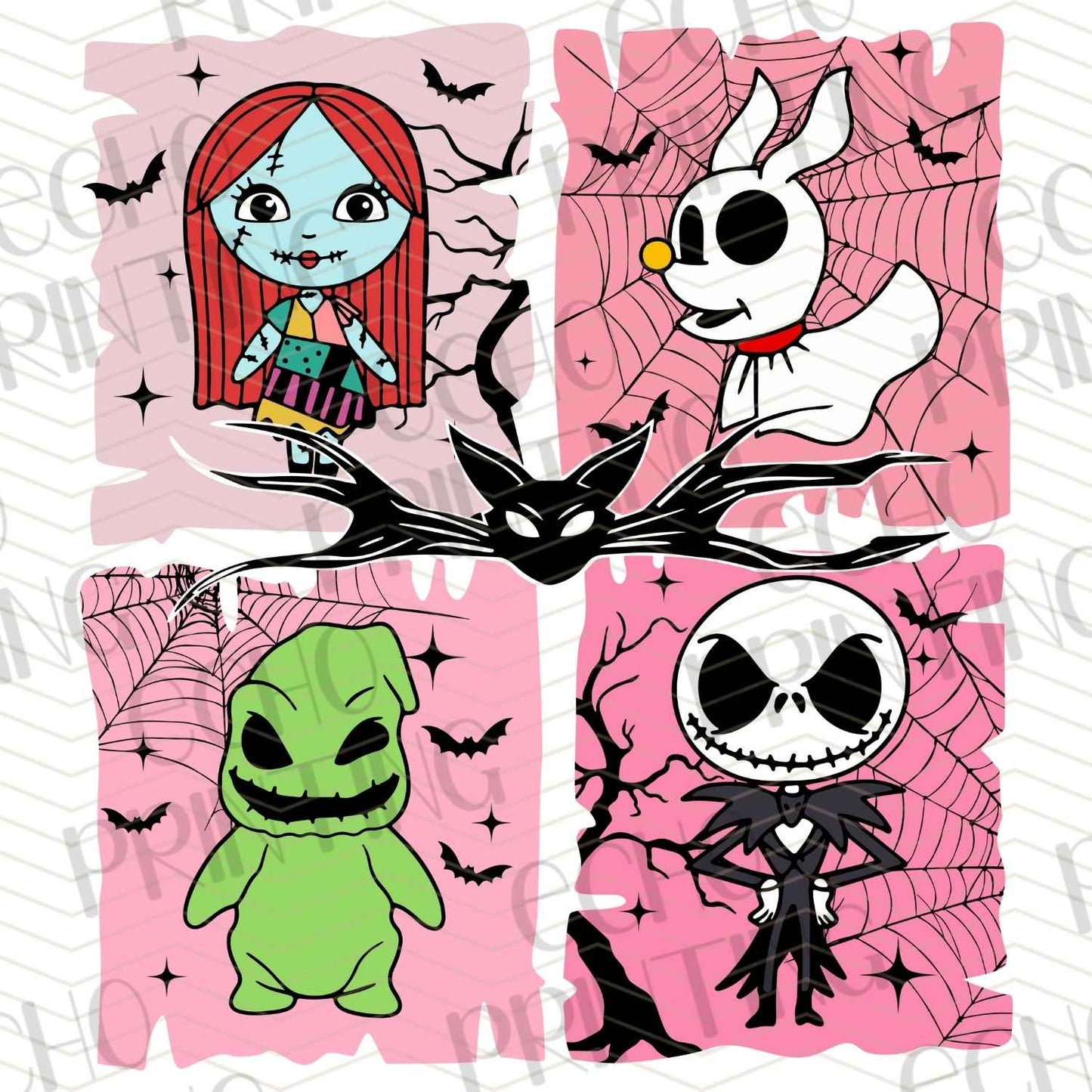 HLW 624 – HORROR CHARACTERS PINK