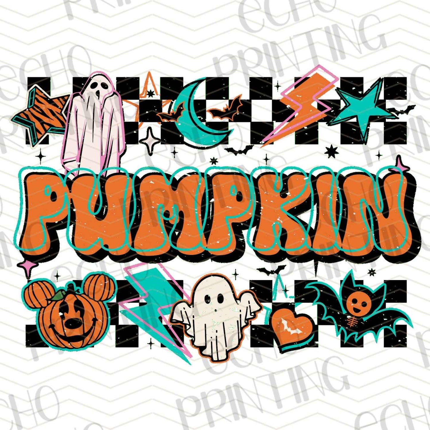 HLW 716 – PUMPKIN CHECKERED