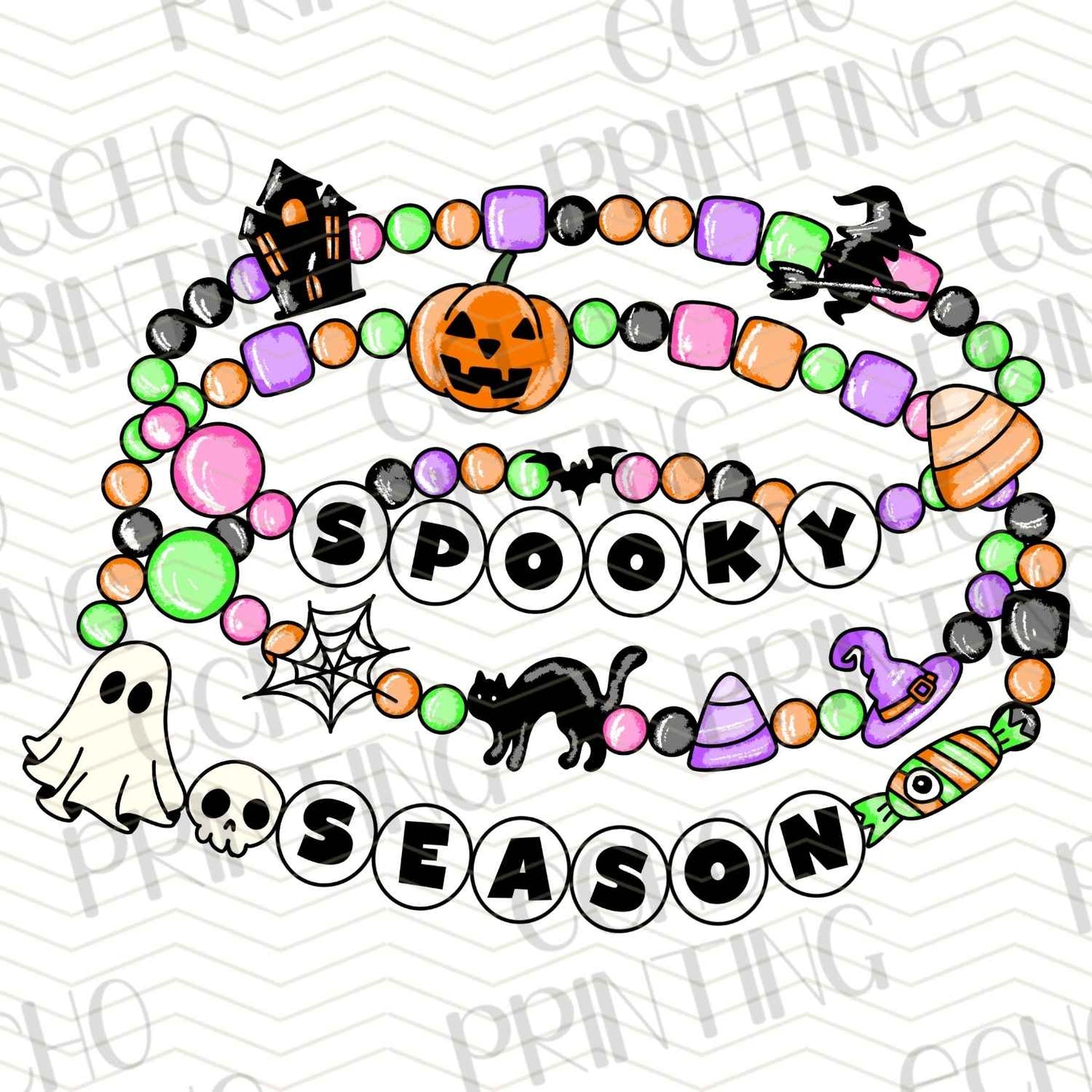 HLW 751 – SPOOKY SEASON BEAD BRACELET