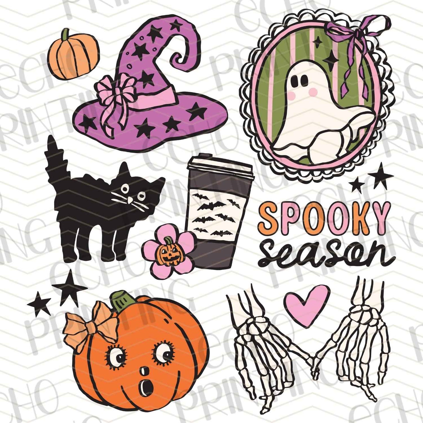HLW 809 - SPOOKY SEASON CUTE HALLOWEEN ICONS