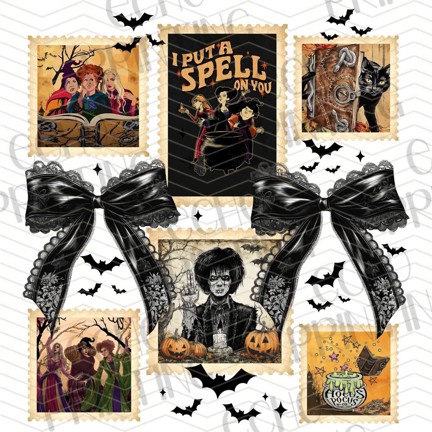 HLW 819 – WITCHY COLLAGE HALLOWEEN