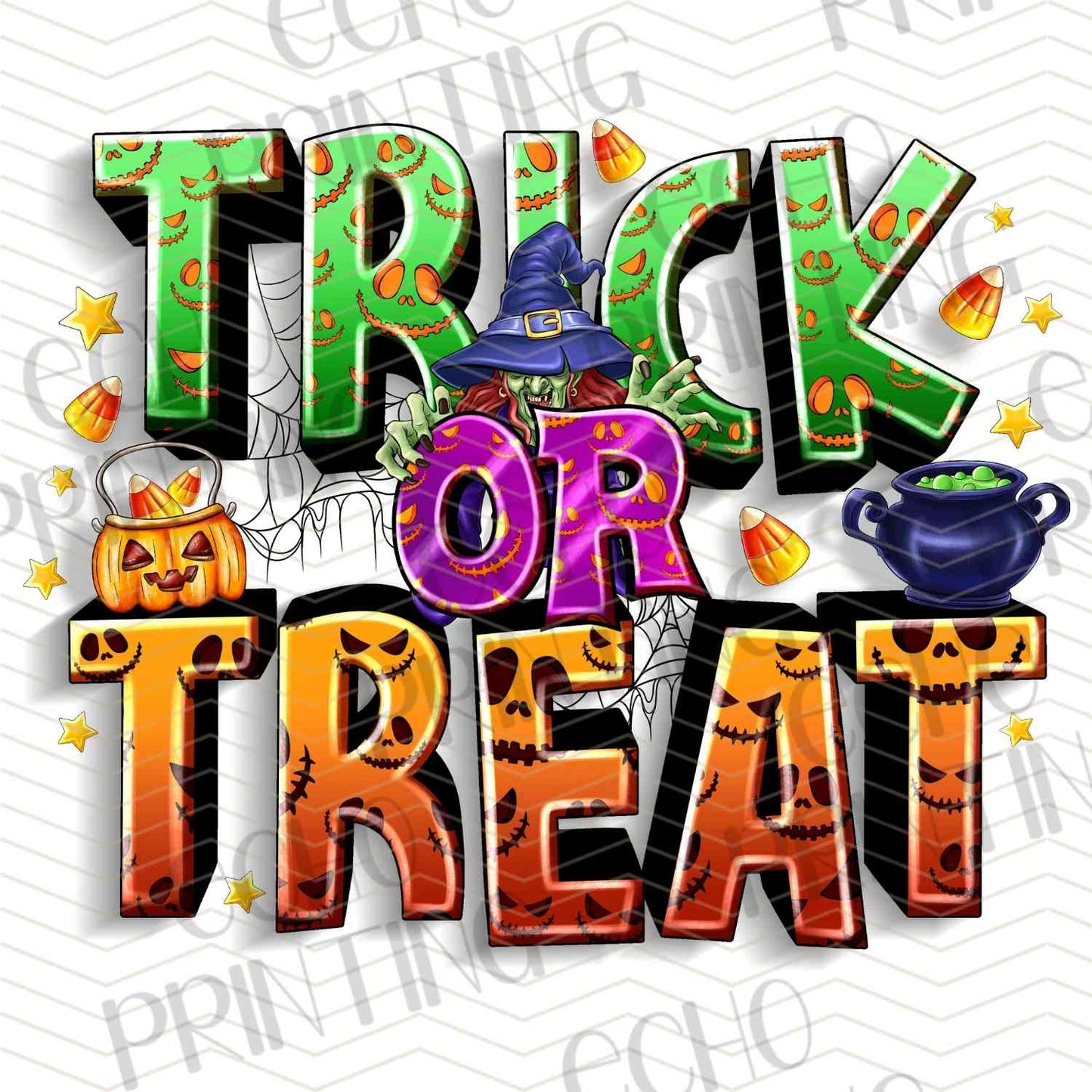 HLW 828 – TRICK OR TREAT RETRO HALLOWEEN