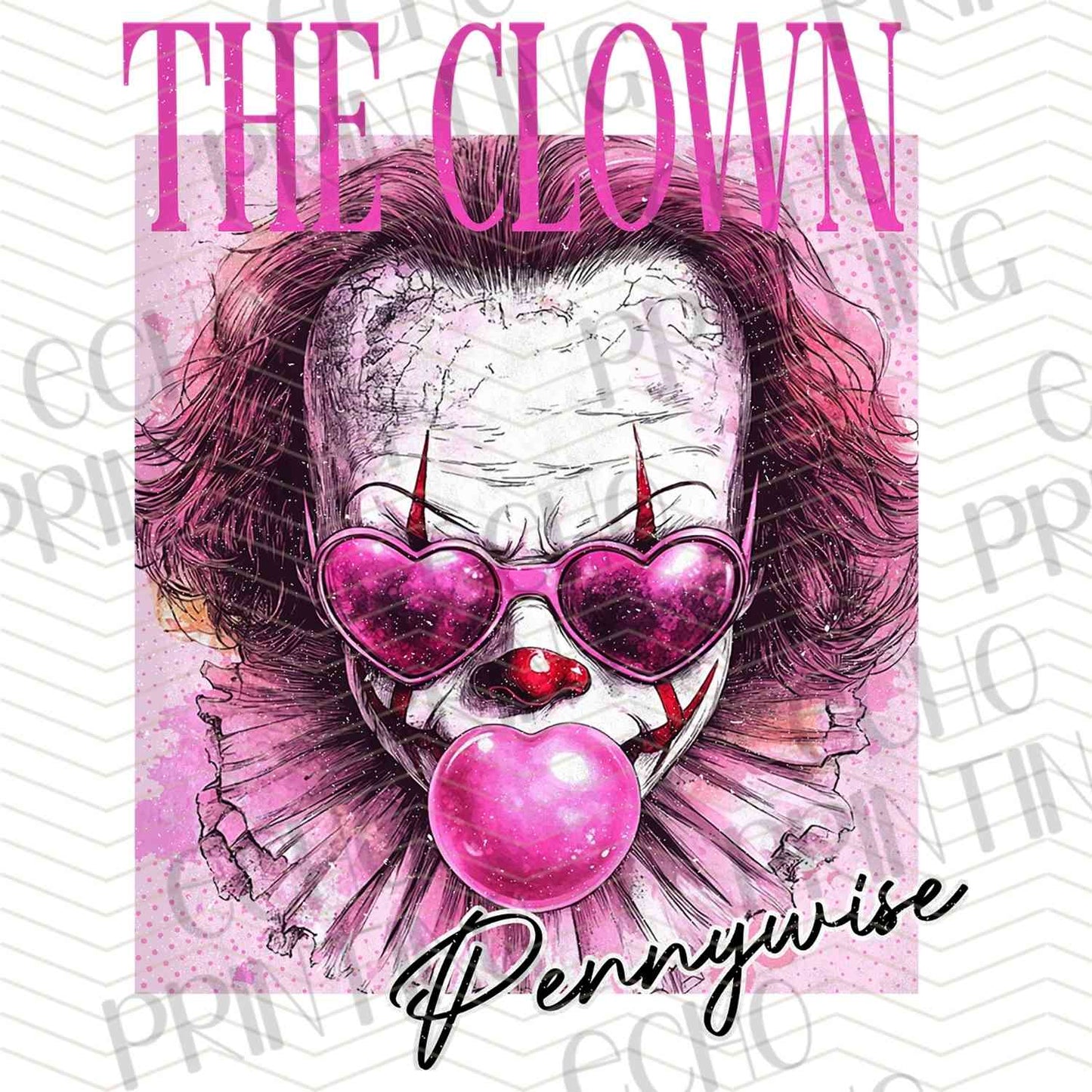 HLW 897 – EVIL CLOWN FACE BALLOON