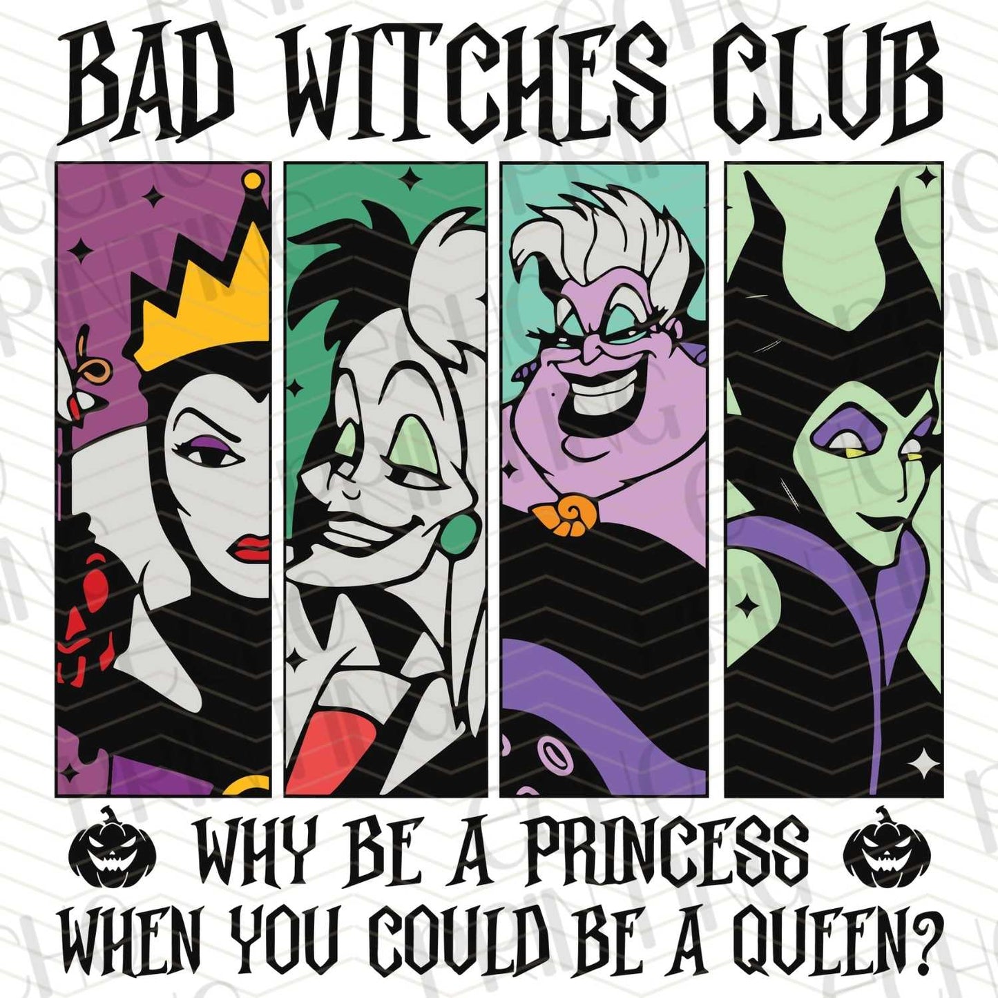 HLW 93 - BAD WITCHES CLUB QUEEN ENERGY